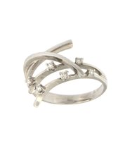 Anello Soranzo Gioielli Donna Pietre Preziose in Oro bianco Diamante 0.14 Ct PP10103449 - PP10103449